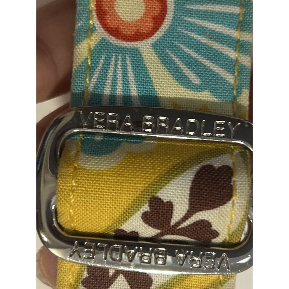 Vera Bradley Provencal Hipster Yellow Quilted Crossbody Purse Shoulder Bag - Picture 5 of 14